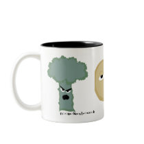 friends on the side dish mugs