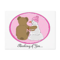 Friends - Pink postcards