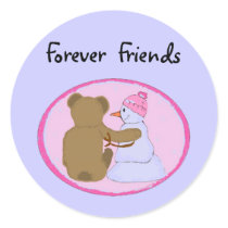 Friends - Pink stickers
