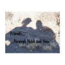 Friends post card postcards
