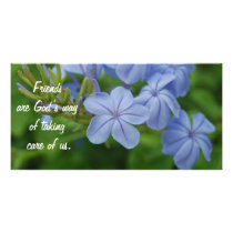 Friends - Purple Flowers photo cards