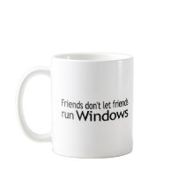 Friends Run Windows Mugs