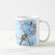 Friends - Squirrel and Bird Friends Eating Berries Mug