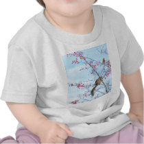 Friends - Squirrel and Bird Friends Eating Berries Tees