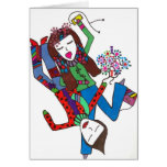 friends stick together greeting card