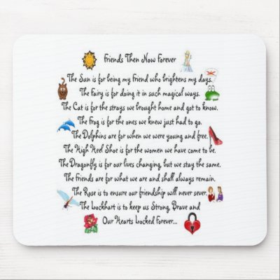 Friends Then Now Forever Poem