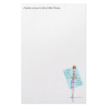 Friends through Good & Bad Hair Days Stationery Paper