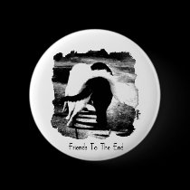 Friends to the End - cat buttons