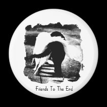 Friends to the End - cat magnets