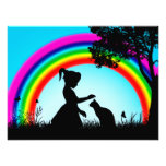 Friends under the Rainbow Art Photo