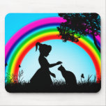 Friends under the Rainbow Mousepad