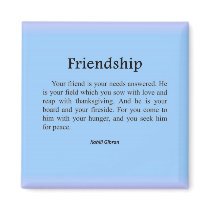 Friendship and Peace magnets