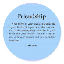 Friendship and Peace stickers by inspiredbygenius Friendship and Peace stickers