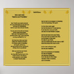 Friendship by Kahlil Gibran posters