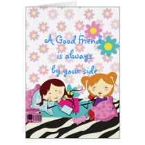 Friendship card friend is always by your side cards