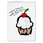 Friendship Cupcake Greeting Card