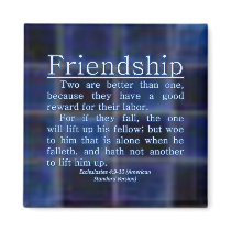 Friendship Ecclesiastes 4 magnets