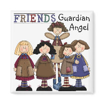 Friendship Guardian Angel by SRF magnets