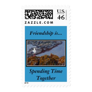 Friendship is... stamp