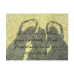 Friendship is Rare than Love Postcard