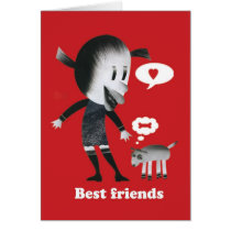 Friendship is the best thing in the world! cards