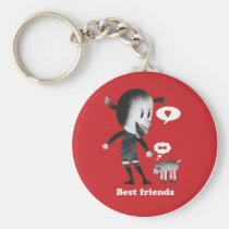Friendship is the best thing in the world! keychains