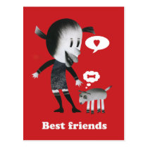 Friendship is the best thing! postcards
