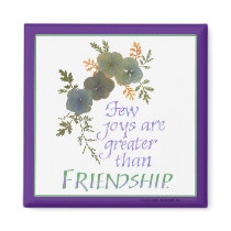 Friendship Magnet by ZazBear Friendship Magnet