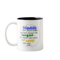 Friendship Coffee Mugs