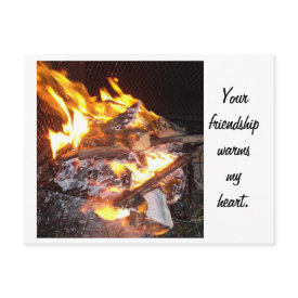 Friendship postcard