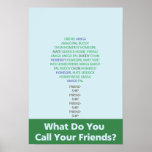 Friendship School Poster