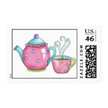 Friendship Tea Party Postage