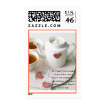 Friendship Tea Postage Stamps