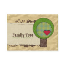 Friendship Tree Chubby Business Cards
