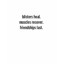 friendships last. short sleeve, not fitted t-shirt