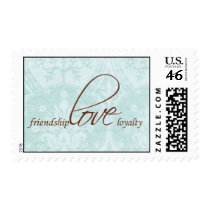 frienship.love.loyalty postage stamp (medium)