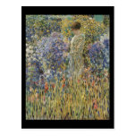 Frieseke Lady In A Garden Post Card