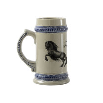Friesian, black letter mug