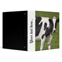 Friesian cow 3 ring binder