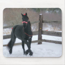 Friesian - Customized mousepads by myindianpony Friesian - Customized mousepads