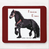 Friesian Dance Mousepad - Customized