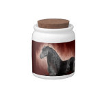 Friesian Fire Candy Jars