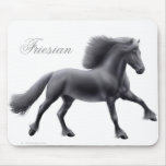 Friesian Full Gallop Mousepad