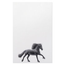 Friesian Full Gallop Stationery