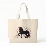 Friesian Horse Canvas Bags