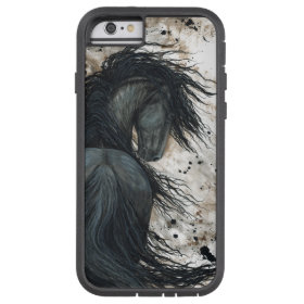 Friesian Horse By Bihrle iPhone 6 Case