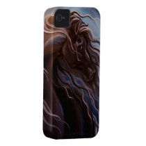 Friesian Horse Iphone 4 Case