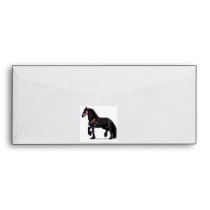 Friesian Horse customizable Envelopes