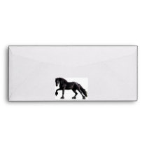 Friesian Horse customizable Envelopes