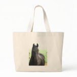 Friesian Horse Environmental Tote Bag